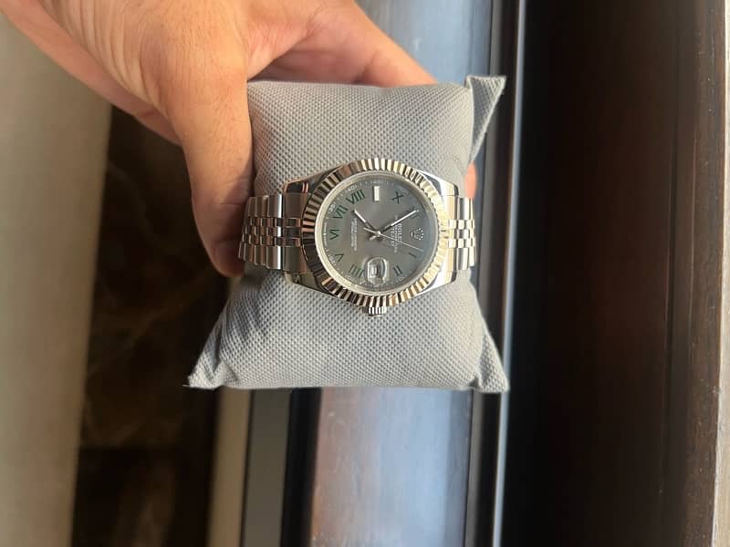 rolex date just wemblom  41 mm 5