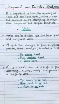 handwriting assignment work