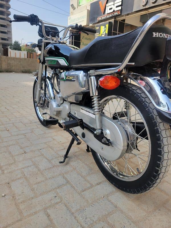 Honda CG 125 S*E_ 2023_ jo ly ga usky Name registerd krwa k donga 8