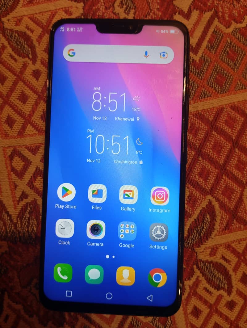 Vivo Y85A 4GB + 64GB  9/10 PTA Approved 0