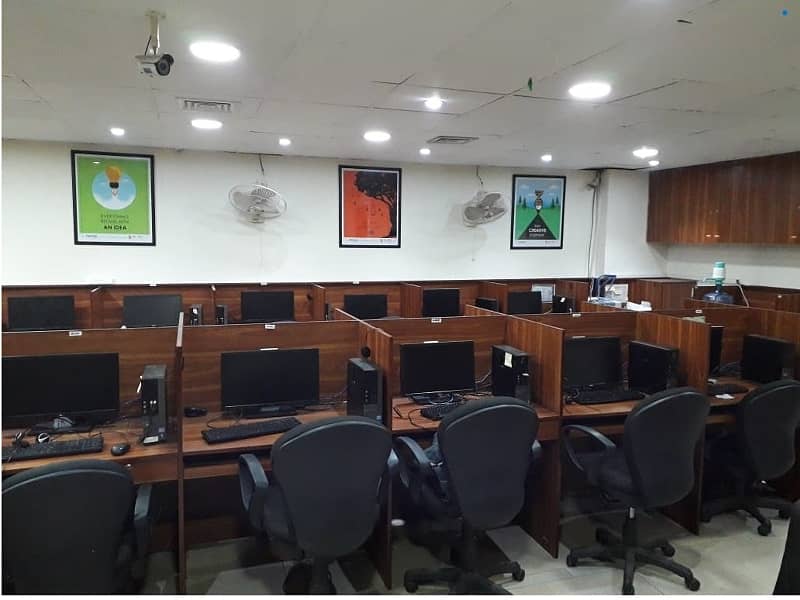 Fully Furnished Area 850 Square Feet Office Available For Rent Real Pictures In Main Boulevard Road Gulberg 3 Lahore 1