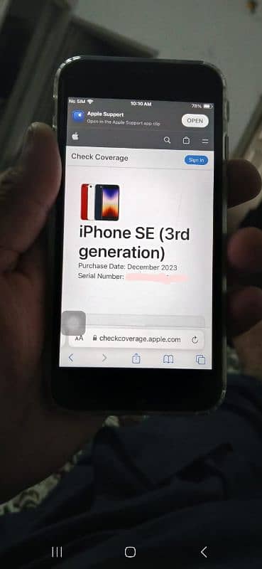 IPHONE SE 3RD GERNATION 3