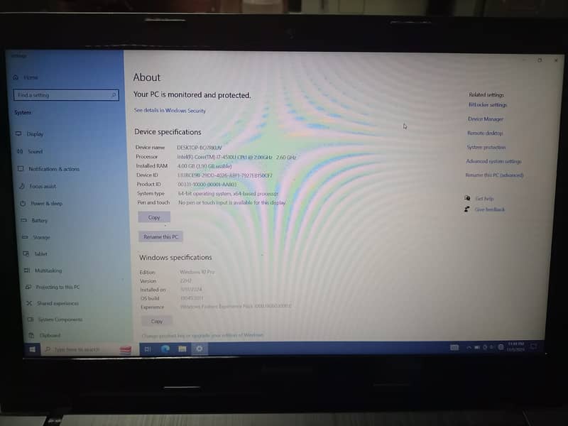 Lenovo idea G50-70 Core i7 0