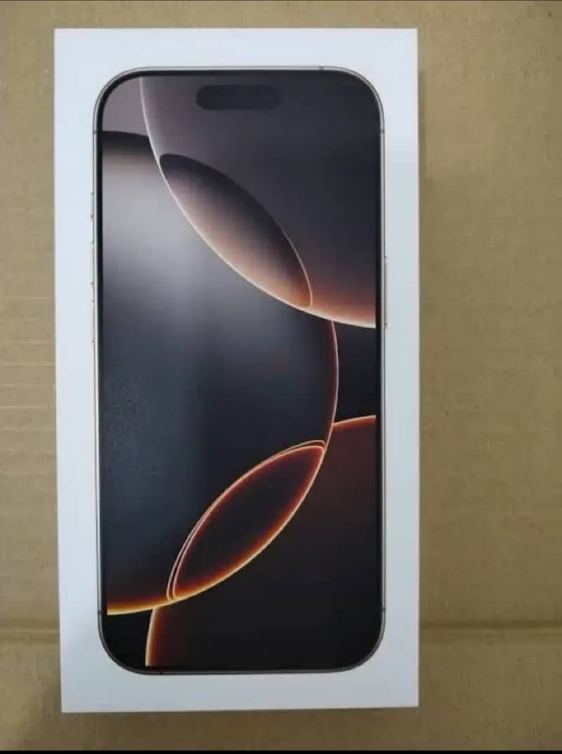 Iphone 16 pro max 256Gb Desert Titanium Colour. 0