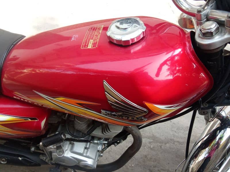 Honda 125 2021 model punjab Num 3