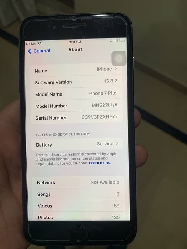 Apple iphone 7 plus 128GB PTA Approved 7