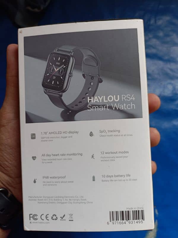 Haylou RS4 Smart Watch for Sale – AMOLED Display, 12 Workout Modes, 3