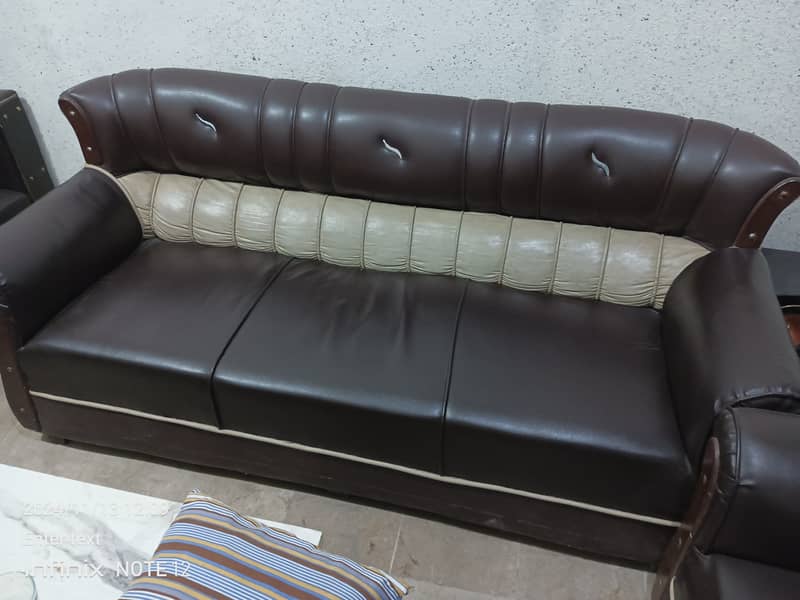 5seatr leather sofa he office sofa he achi halat me he 2