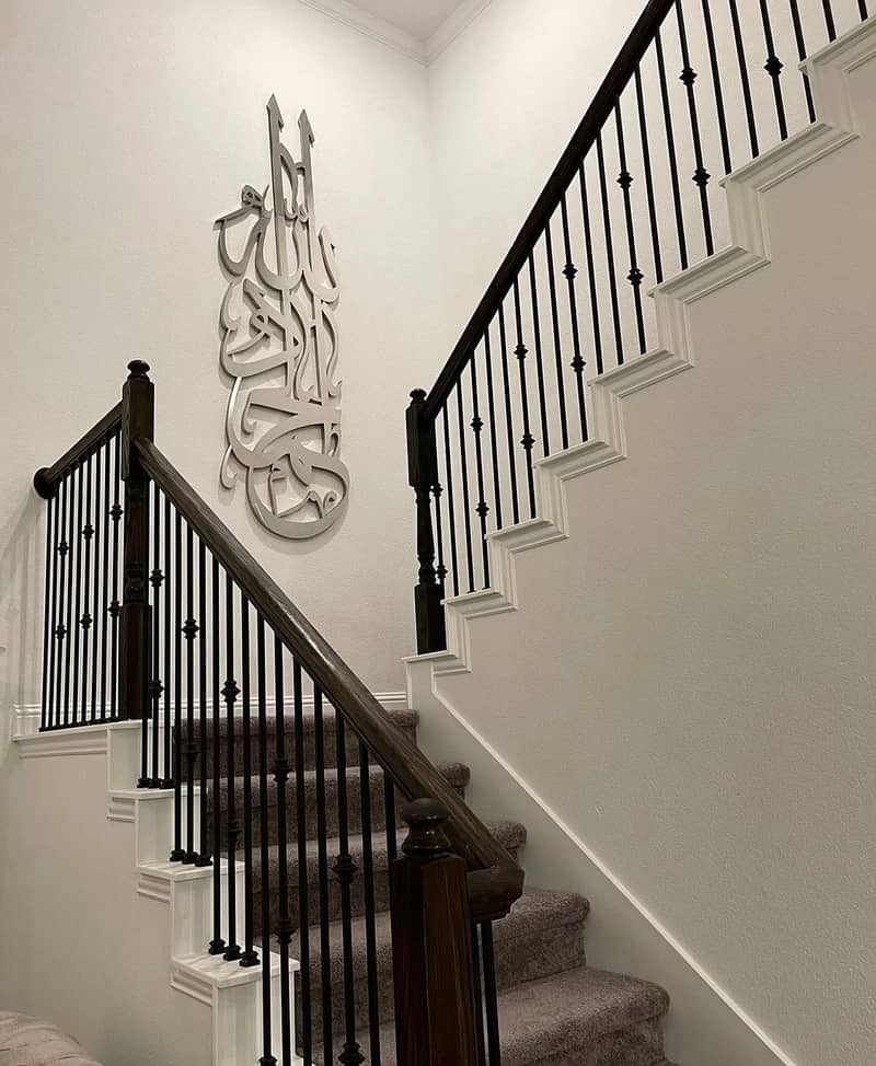 Mashallah in stainless steel / neon sign boards / house name plates 7