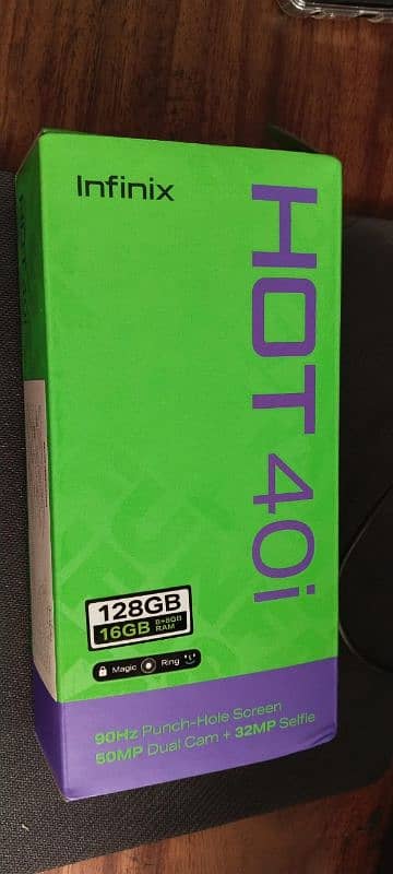 BRAND NEW INFINIX HOT 40i - JUST BOX OPEN (03114021916) 5