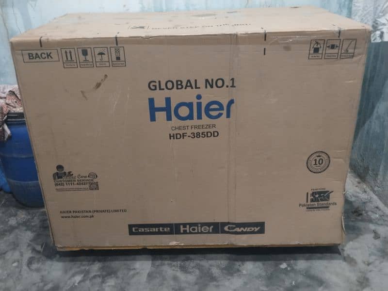 Haier Chest Freezer HDF-385DD 0