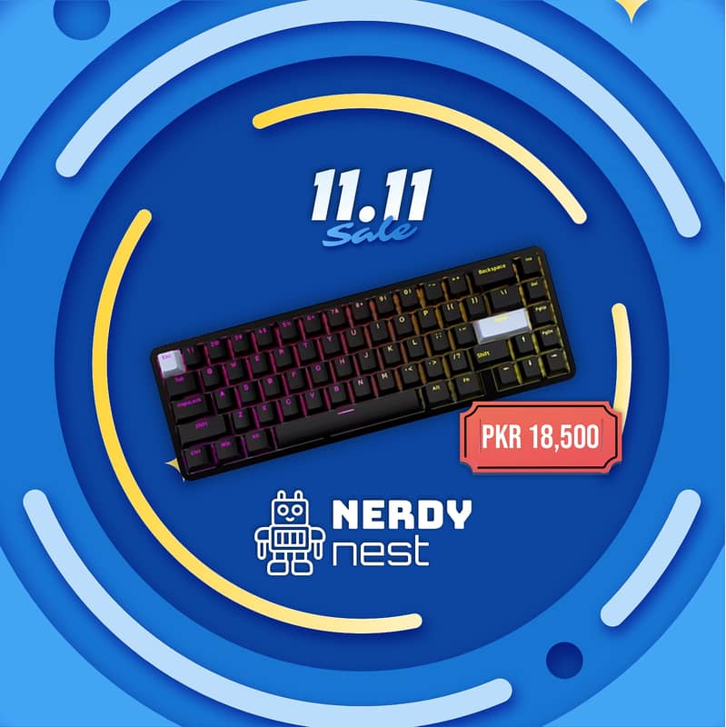 IPI Rain 65M Mechanical Keyboard Magnetic Switches HE Rapid Trigger 0