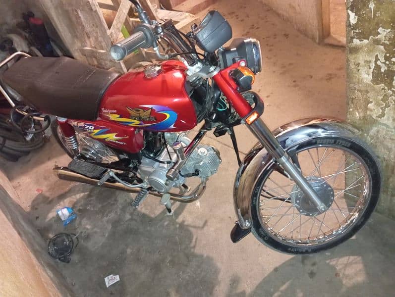 Road Prince 70cc unregistered Bike only 93000 6