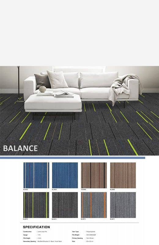 Office Carpet Tile - Luxurious Floor Carpet - Longlasting Carpet Tile 4