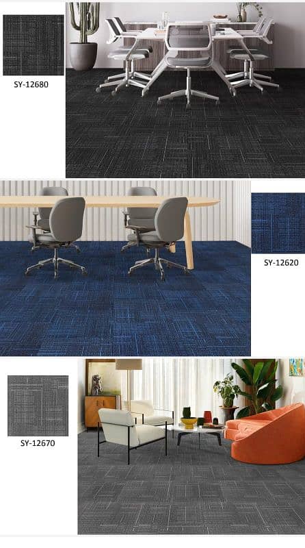 Office Carpet Tile - Luxurious Floor Carpet - Longlasting Carpet Tile 8