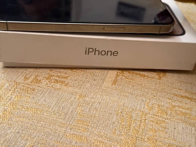 Iphone 15pro max Natural Titanium, 256GB PTA approved 8