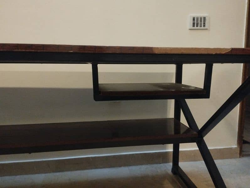 Sturdy Custom-Made Office Table with Chair 1