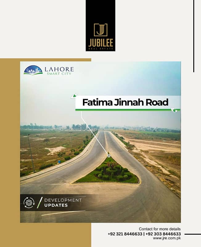 8 Marla Commercial Plot For Sale In Lahore Smart City 12