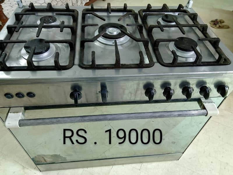 Used Cooking Range + Hobs for Sale . Call 0320-4671404 0