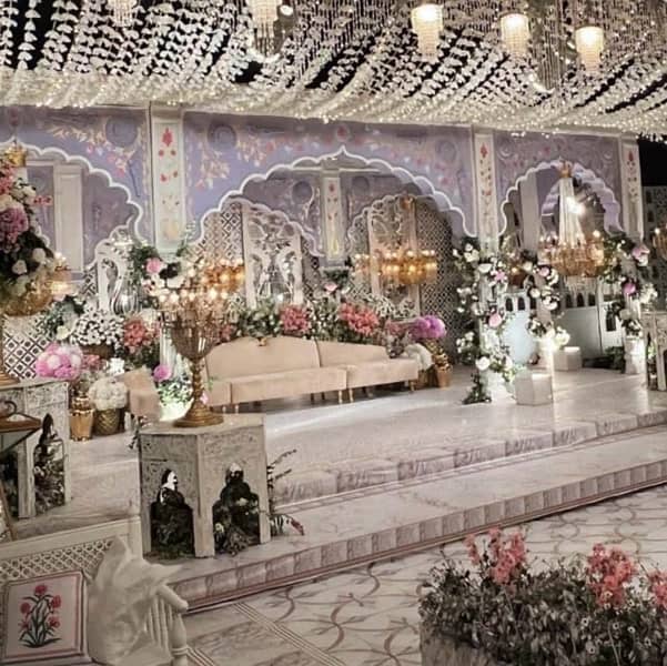 Wedding Planner/Floral Decor/VIP Catering/Wedding Services/Stage Floor 7