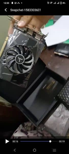 Graphics Card Radeon Rx550 4gb 1