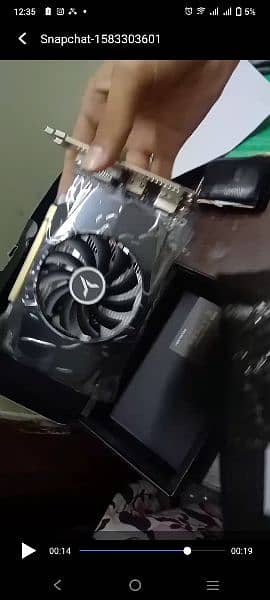 Graphics Card Radeon Rx550 4gb 3