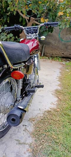 Honda CG 125 self start with remote control