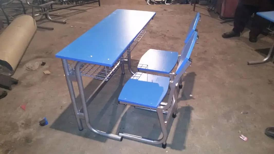 School table and chair/Round table/Sudy table/Student chair/Bench 5