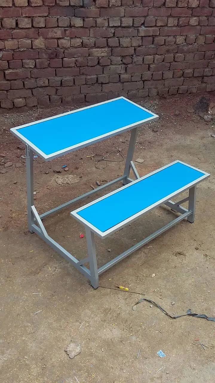 School table and chair/Round table/Sudy table/Student chair/Bench 6