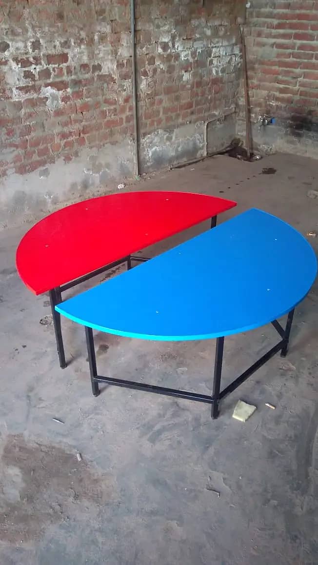 School table and chair/Round table/Sudy table/Student chair/Bench 15