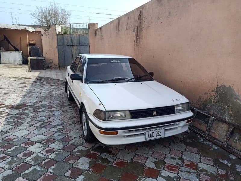 Toyota Corolla 1989 model 1997 registered 0