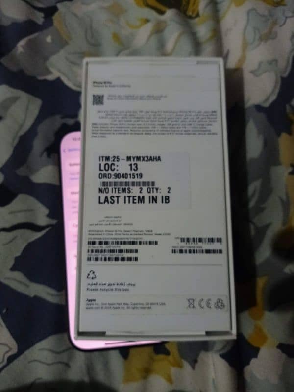 Iphone 16 pro non pta Factory Unlock 3