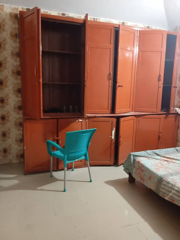 5.5 Marla furnish upper portion 2 bed attached bath TV launch tiles flooring woodwork for rent only for bachelors 14