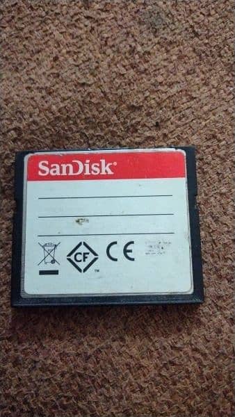 SandDisk CF Card 1