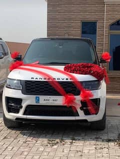 Range Rover For Rent In Islamabad & Rawalpindi/With Driver/V8/Brv/BMW