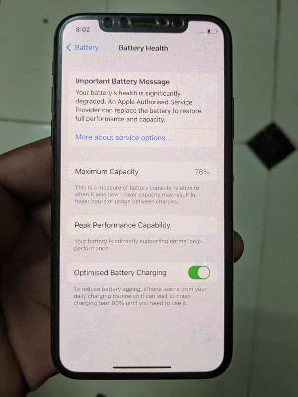 Iphone X 256GB PTA Approved 2