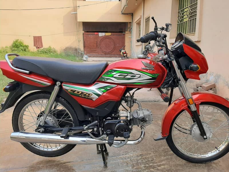 Honda CD drem 70 2023 islamabad number 3