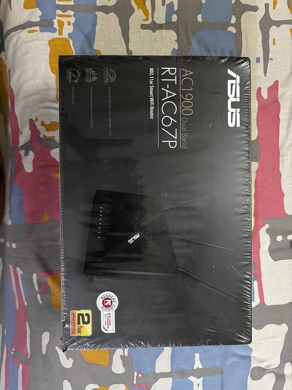 ASUS RT-AC67P AC1900 Dual Band Wi-Fi Router - Sealed Pack, Warranty 0