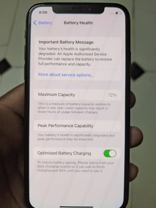 Iphone X 64GB PTA Approved 2