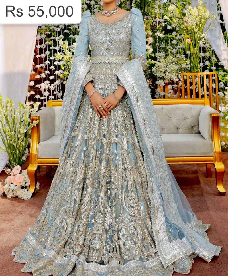 Bridal Maxi | Bridal Lehenga | Walima Dress | Barat Dress 0