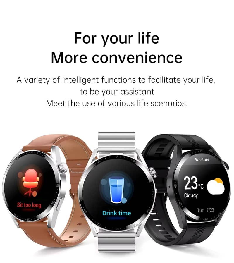 Smart Watch bluetooth calling, Ai voice assistance 5