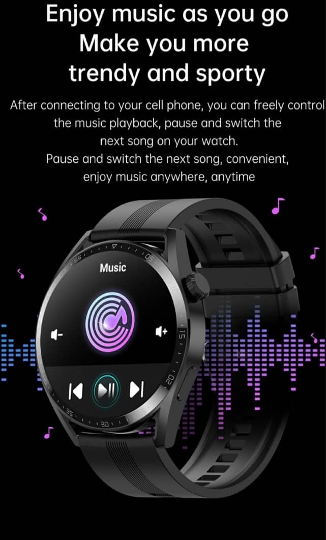 Smart Watch bluetooth calling, Ai voice assistance 7