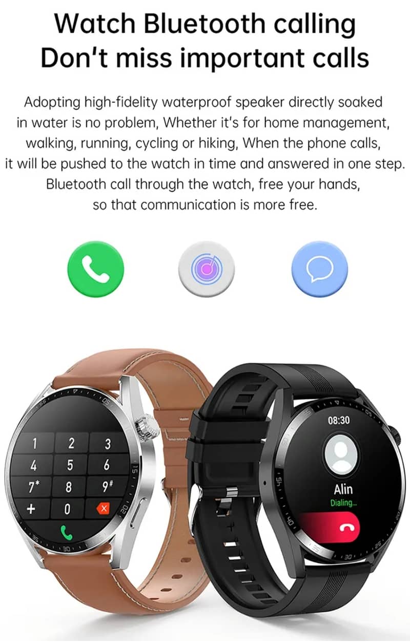 Smart Watch bluetooth calling, Ai voice assistance 13