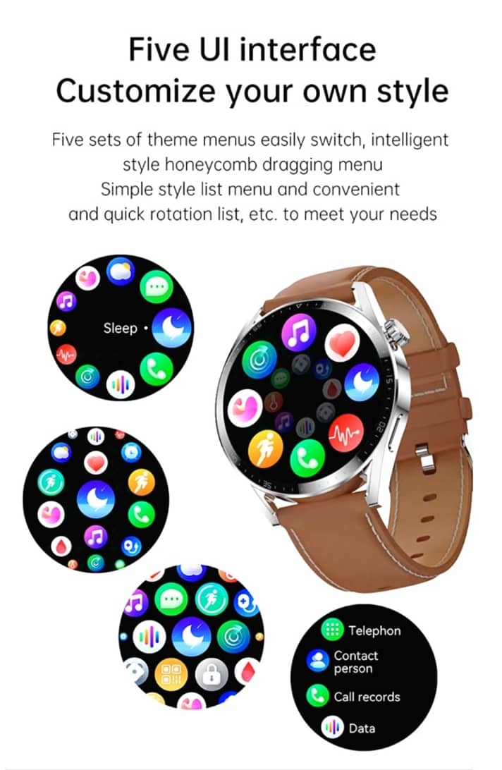 Smart Watch bluetooth calling, Ai voice assistance 14