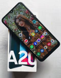 Samsung A20 With Box Exchange Possible.