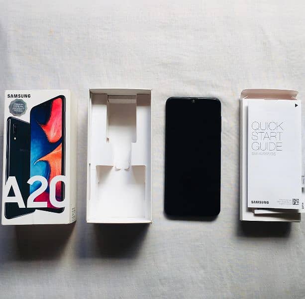 Samsung A20 With Box Exchange Possible. 0