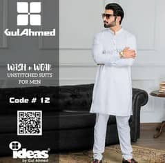 Mens Unstitched Wash And Wear Plain Suit