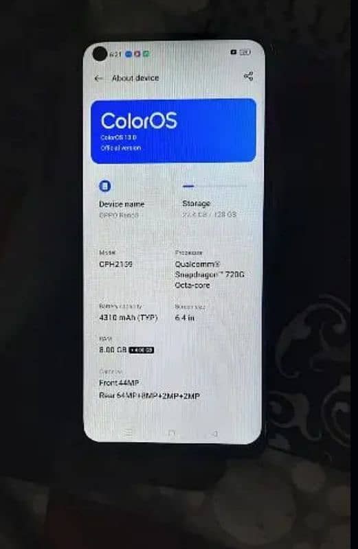 oppo reno 5 official proved exchange possible butt under display phone 0