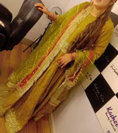 mehndi event dress