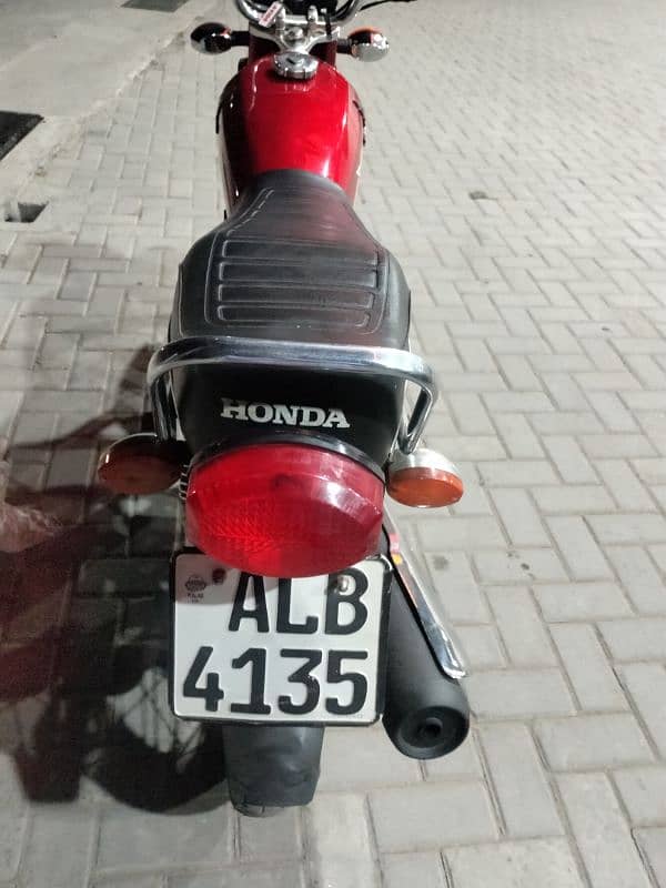 Honda CG125 model 2021 Rawalpindi number 03341511728 6